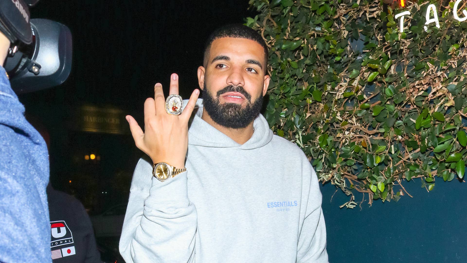 Drake is seen on October 23, 2019 in Los Angeles, California.