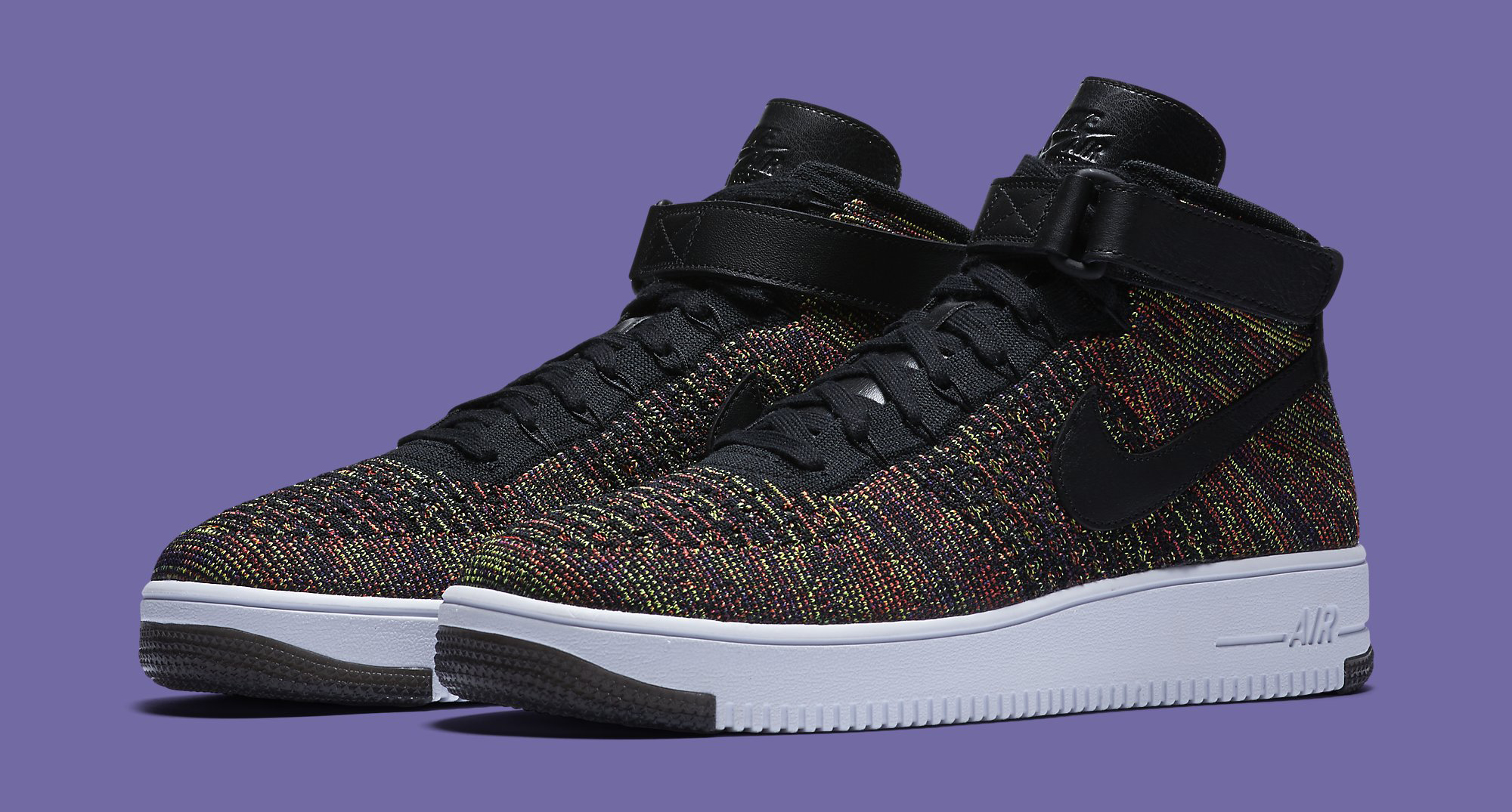 Goma litro acortar More Multicolor Flyknit for Nike's Air Force 1 | Complex