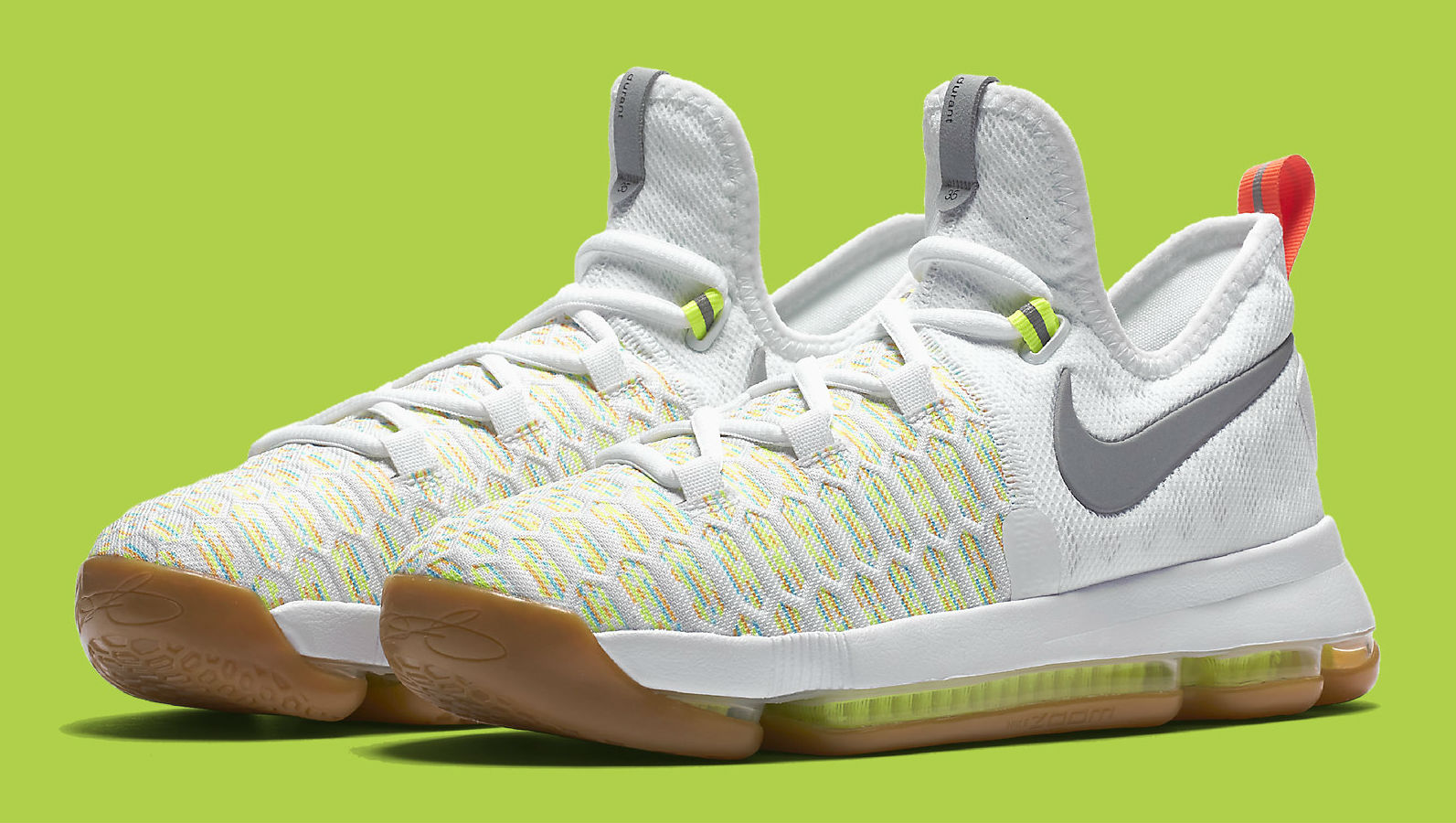 Nike kd 9 top white