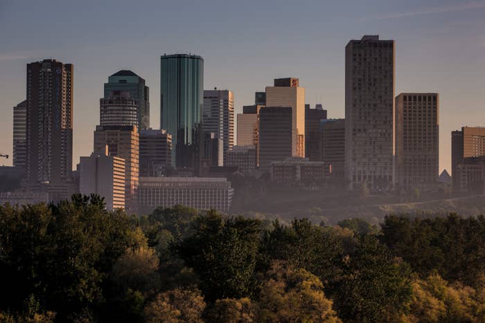 Edmonton skyline circa 2013