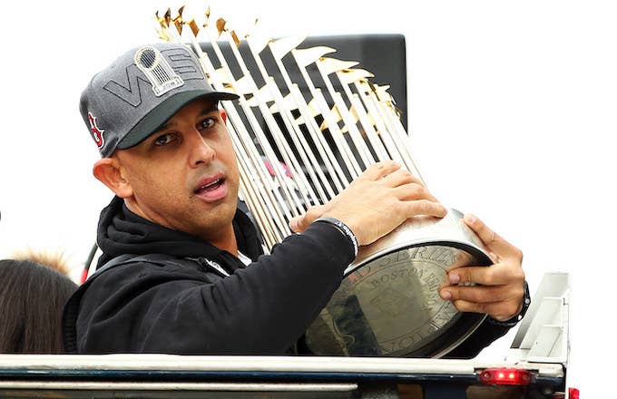 Boston Red Sox Manager Alex Cora.