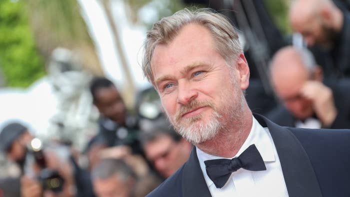 Christopher Nolan attends screening at the Cannes Film Festival.