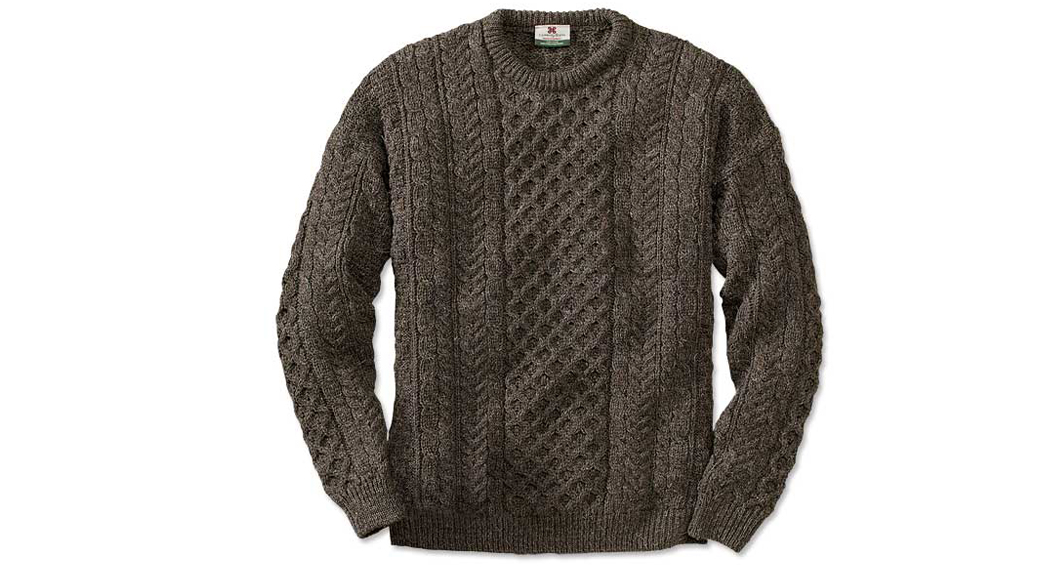 Orvis black sheep on sale irish fisherman's sweater