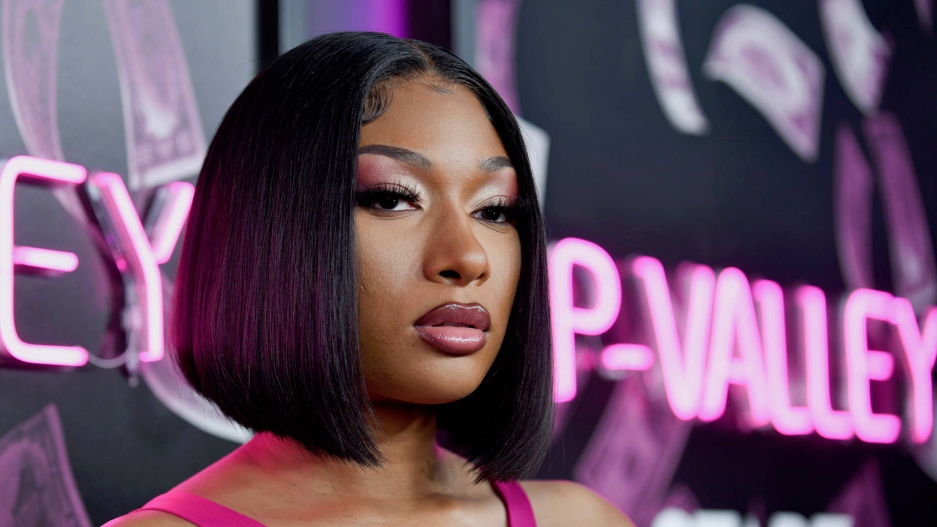 Megan Thee Stallion attends the premiere of STARZ season 2 of "P Valley"