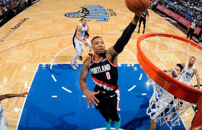 damian lillard heckler shoes