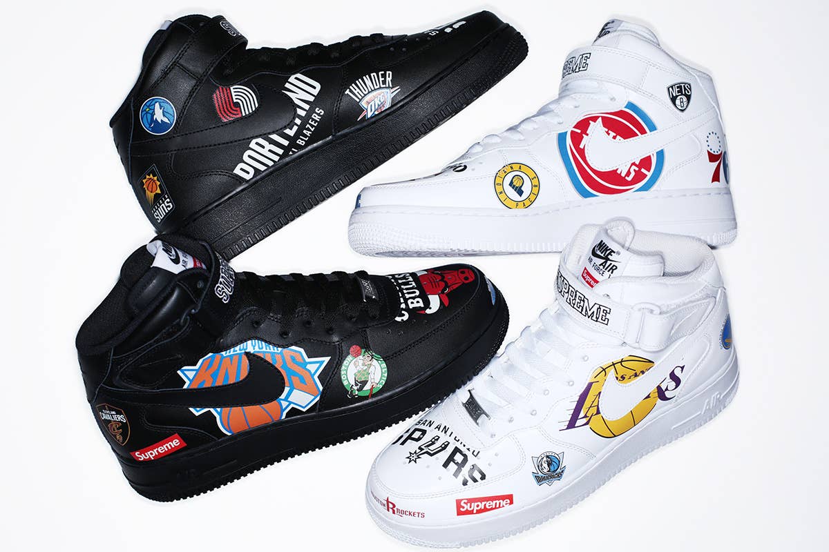 The Latest Supreme x Nike Air Force 1 High Will Have You Seeing