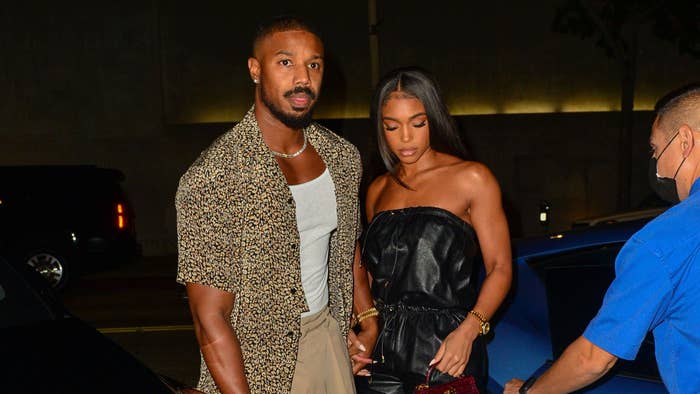 Michael B Jordan and Lori Harvey