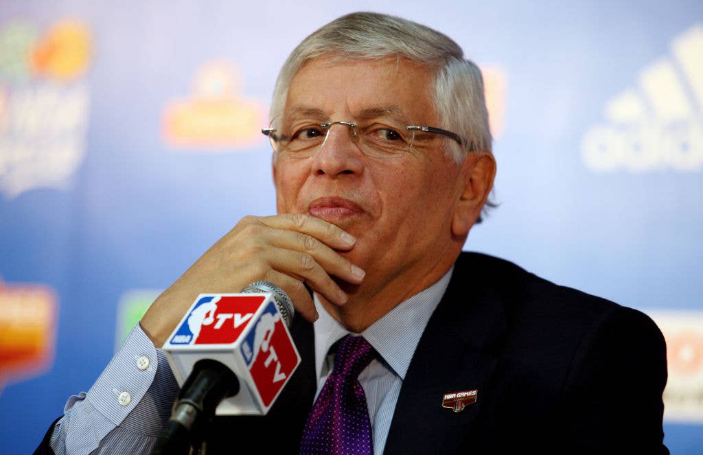 David Stern China 2009 Getty