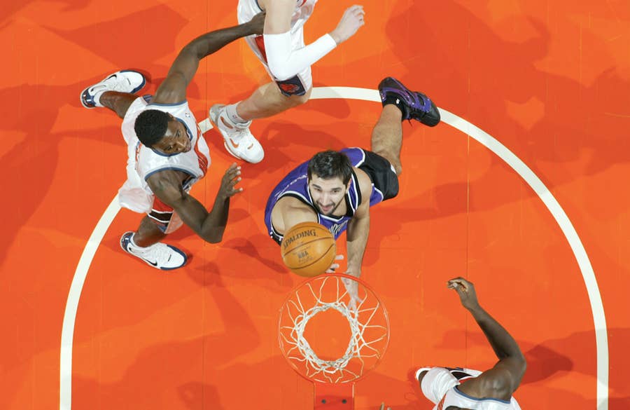 Peja Stojakovic was in NBA All-star 2002,2003 and 2004.