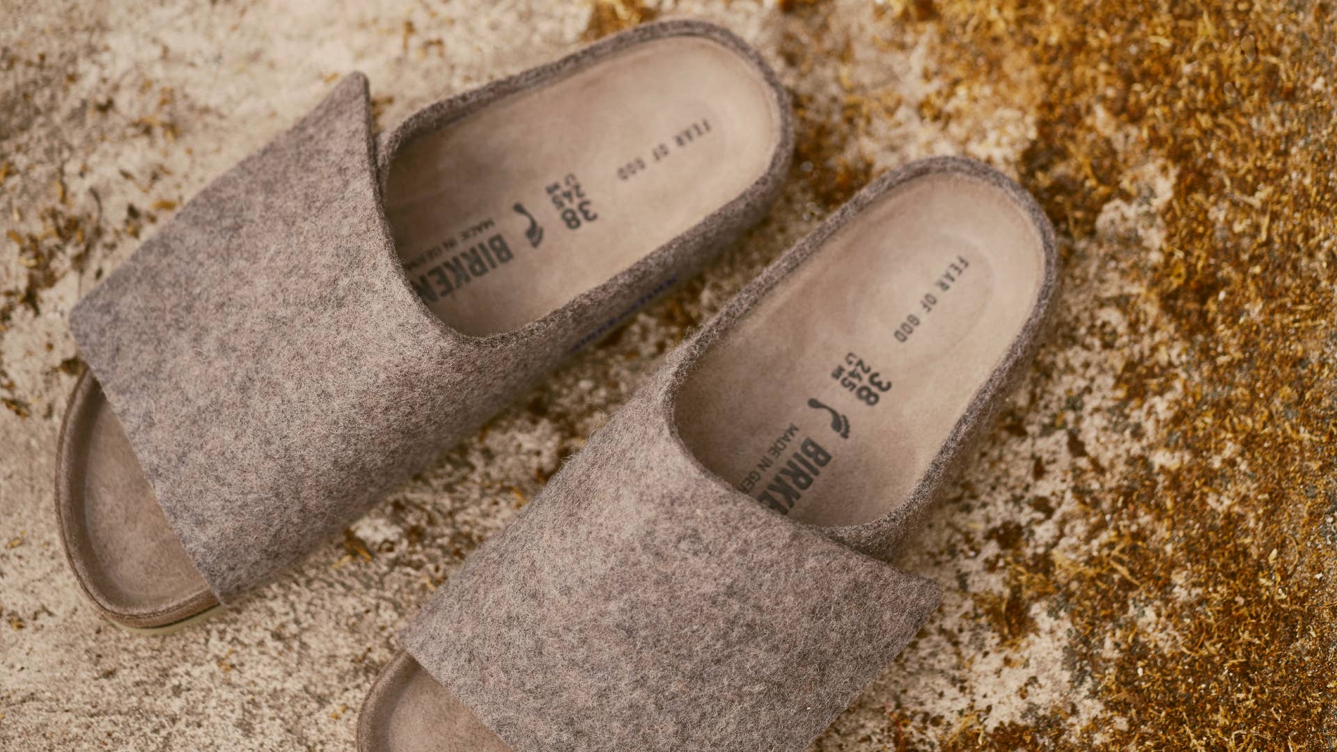 Birkenstock and FoG collab is pictured