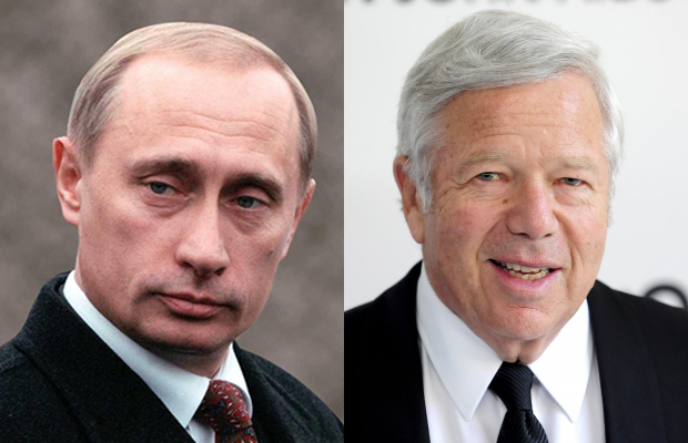 Robert kraft vladimir on sale putin