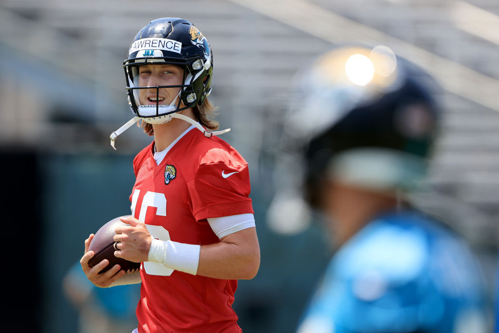 Trevor Lawrence Jaguars OTA 2021