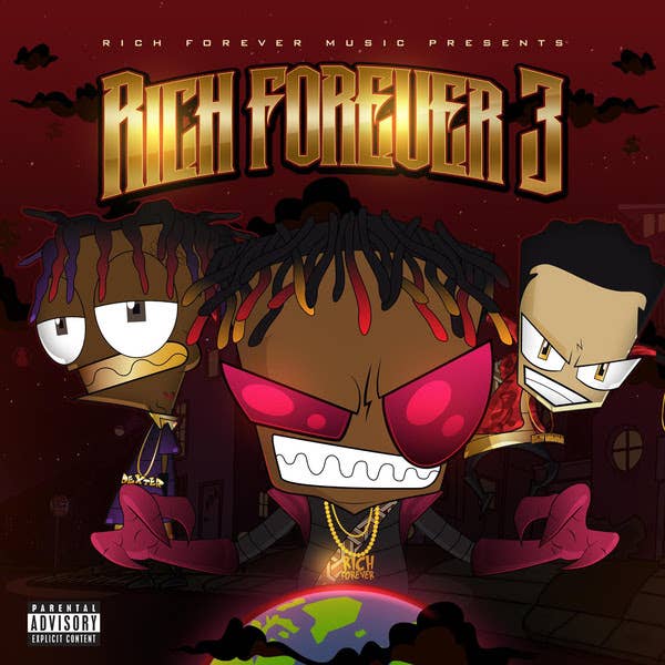 rich forever 3 mixtape art rich the kid