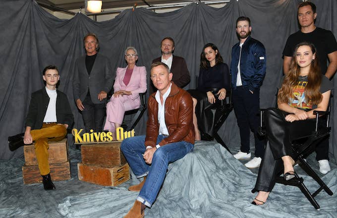 "Knives Out" cast attends the photocall for Lionsgate.