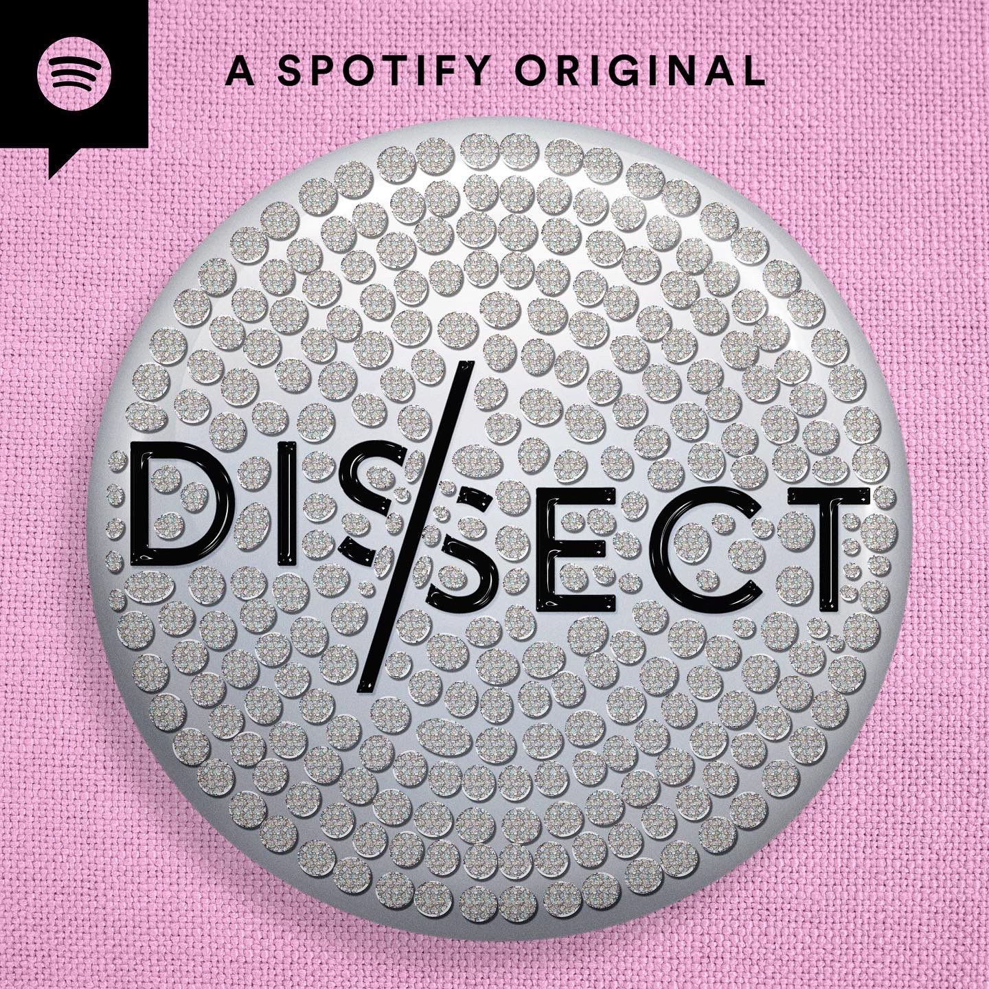 A logo for the Dissect podcast is pictured