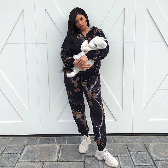 Kylie Jenner Adidas Yeezy 500 Blush