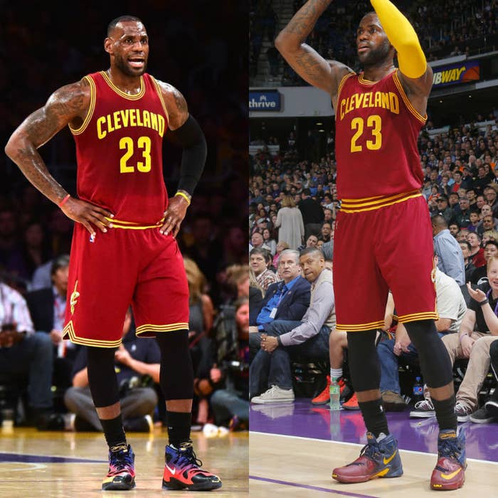 NBA #SoleWatch Power Rankings March 13, 2016: LeBron James