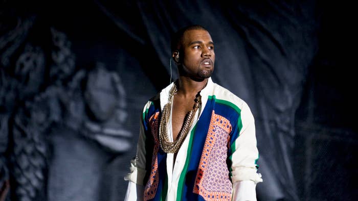 Kanye West Performing at Coachella 2011