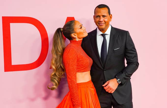 ennifer Lopez and Alex Rodriguez attend the 2019 CFDA Fashion Awards