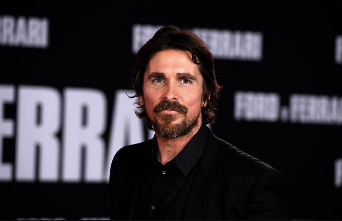 Christian Bale attends the Premiere Of FOX's "Ford V Ferrari"