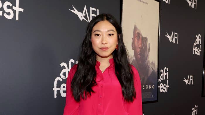 Awkwafina attends the 2021 AFI Fest Official Screening of Magnolia Pictures&#x27; &quot;Swan Song&quot;