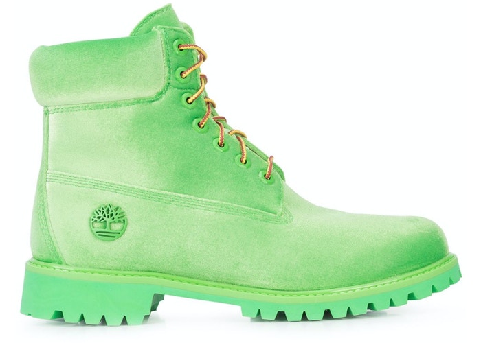 Off White x Timberland &#x27;Green Velvet&#x27;