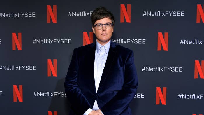 Hannah Gadsby attends the FYSEE Hannah Gadsby conversation and reception at Raleigh Studios