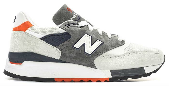 New Balance M998 Crea &quot;Made in USA&quot; Light Grey/Anthracite Black (1)