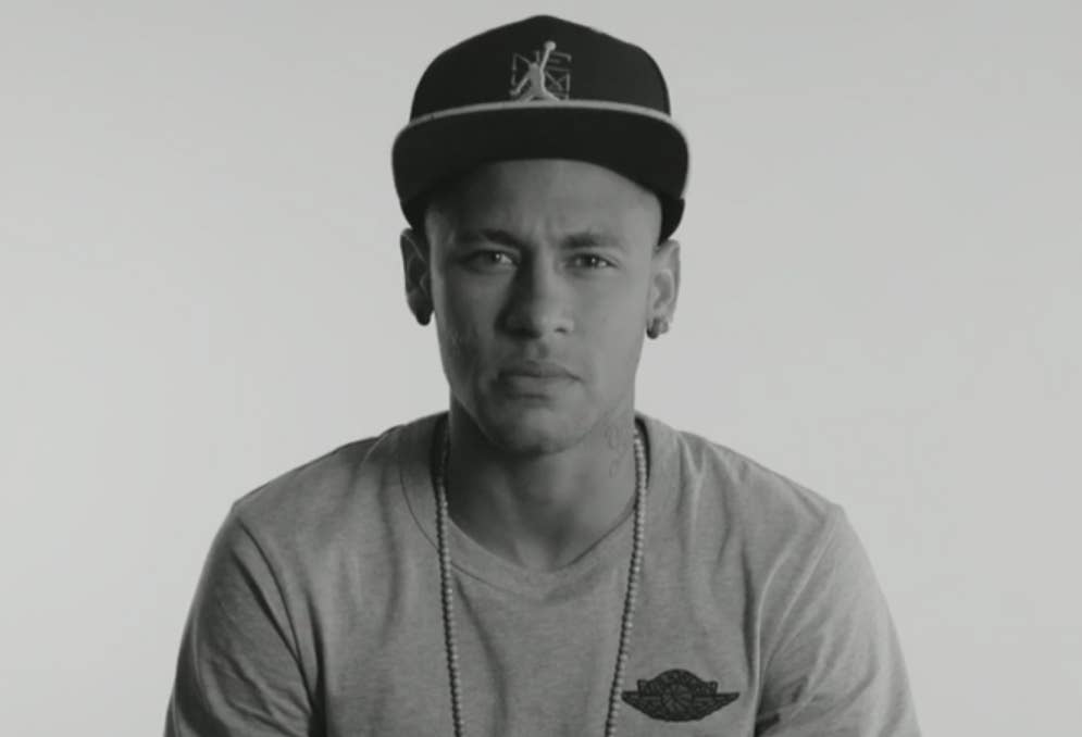 Neymar talking about his love for Air Jordans.