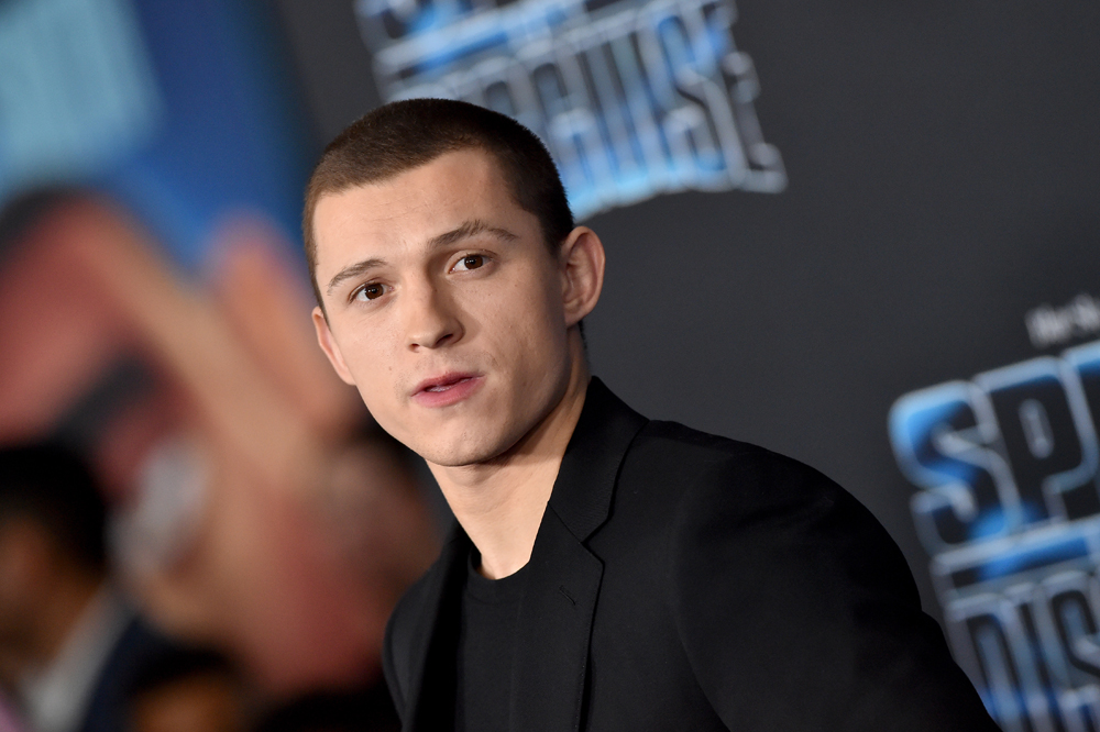 Tom Holland attends the premiere of 20th Century Fox&#x27;s &quot;Spies in Disguise&quot;