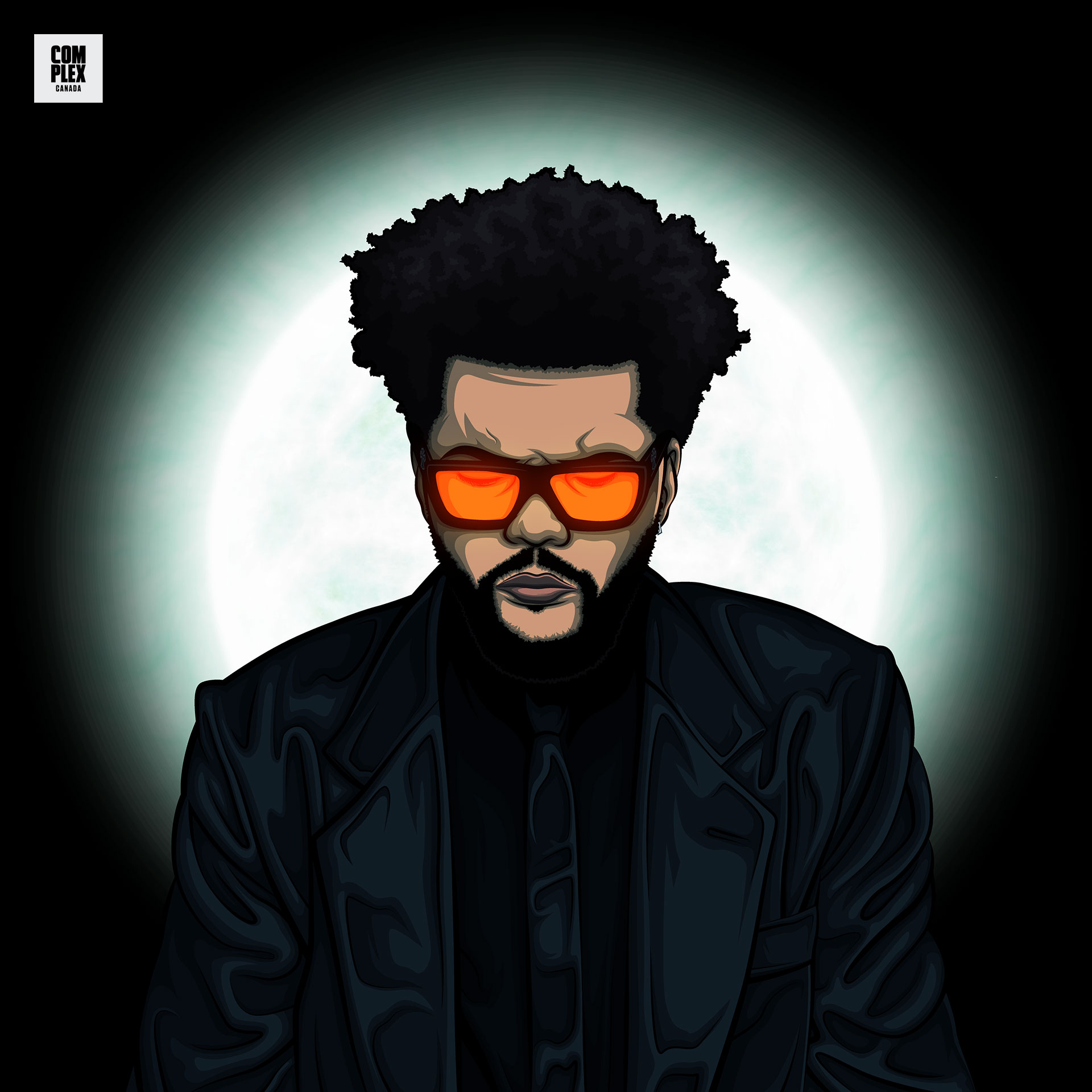 The Weeknd illustration