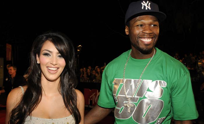 Kim Kardashian and 50 Cent