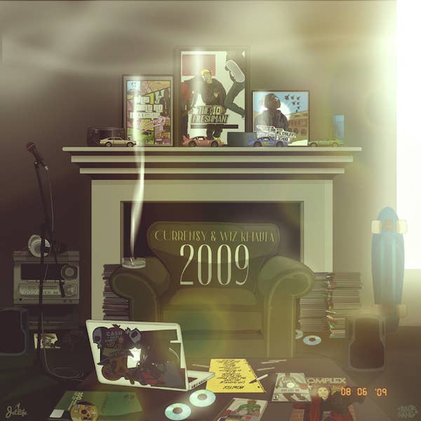 Wiz Khalifa and Currensy '2009' cover