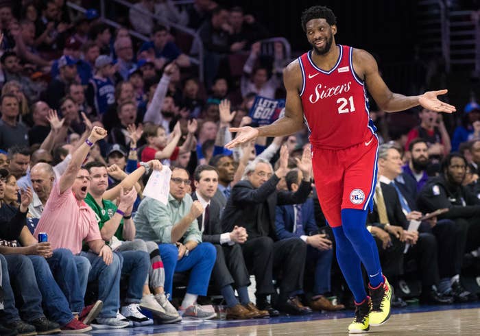 Joel Embiid Petty 2019