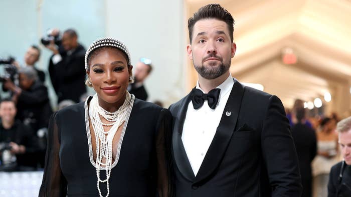 Serena Williams and Alexis Ohanian attend The 2023 Met Gala