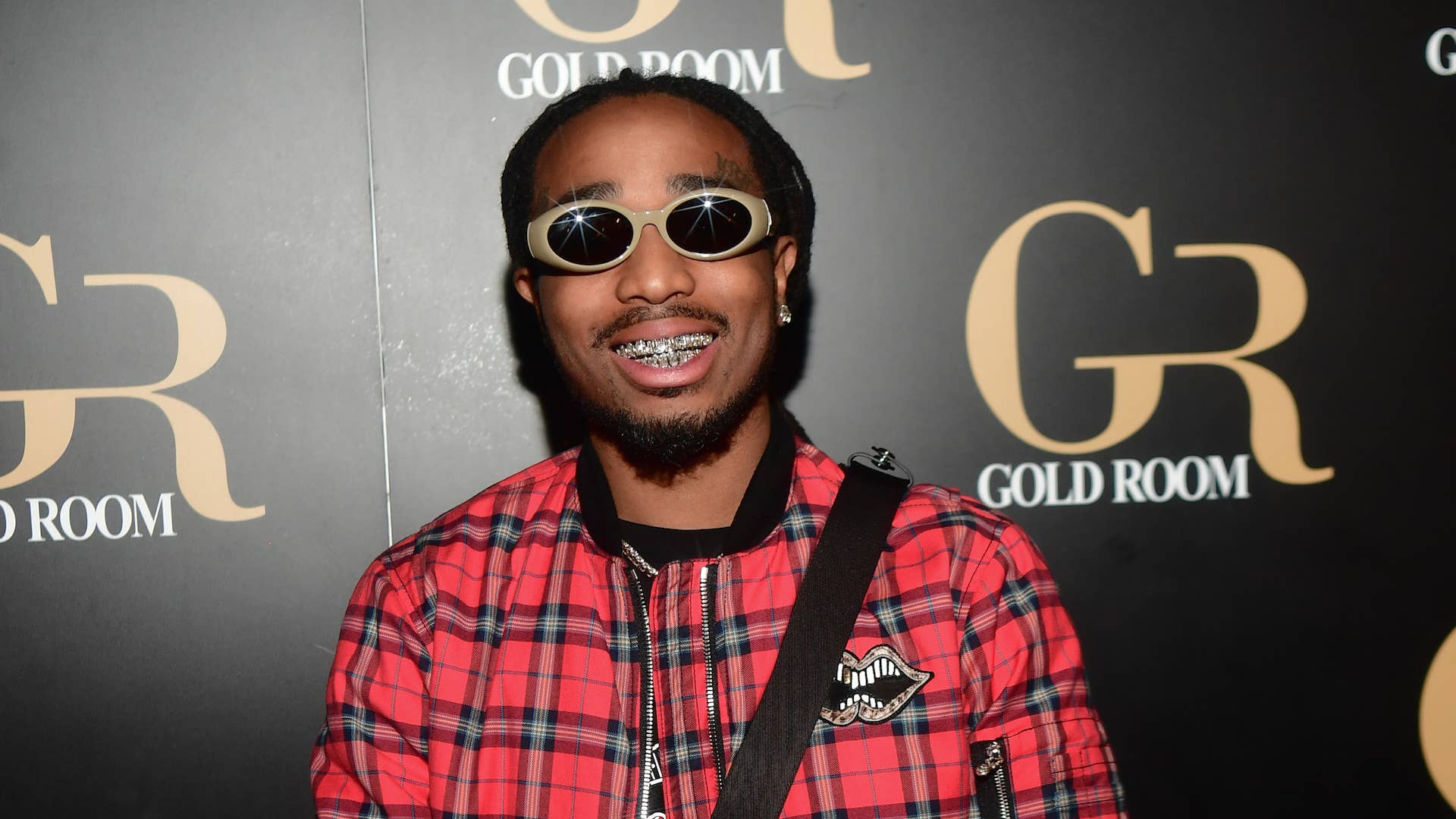 Rapper Quavo of Migos attends Hawks vs Nets After Party