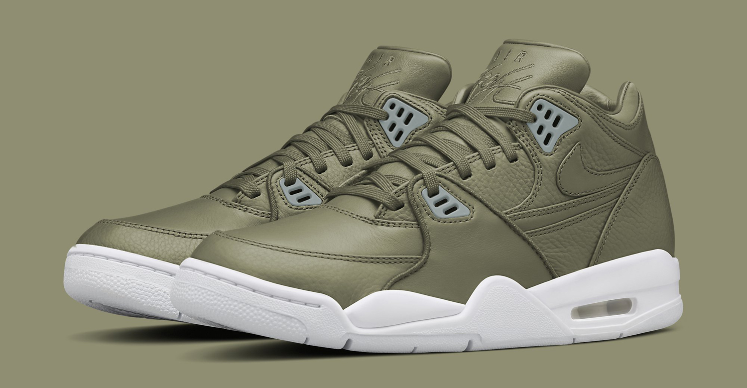 Nike air flight 89 green sale