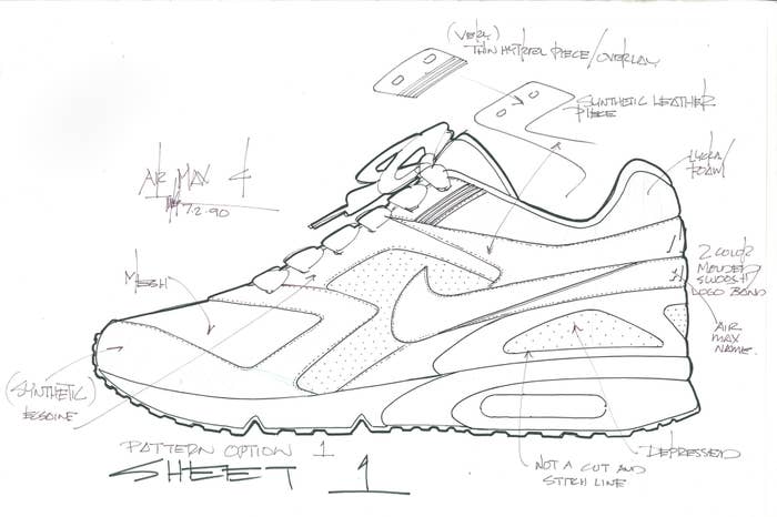 Nike Air Max BW Sketch