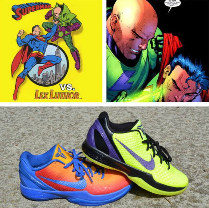 NIKEiD Kobe 6 &quot;Superman vs. Lex Luthor&quot;