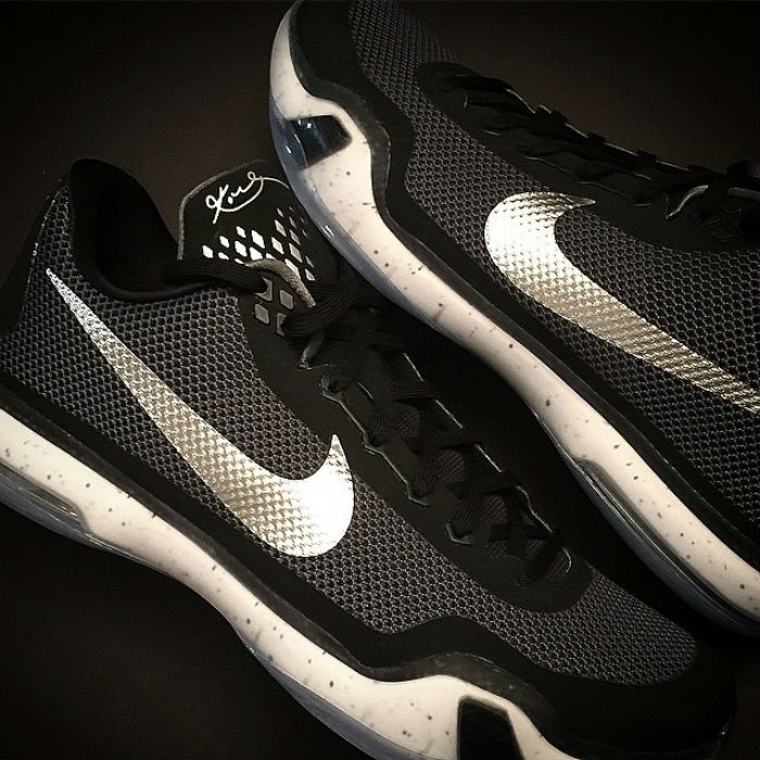 Nike Kobe 10 Black/Silver Sample (2015)
