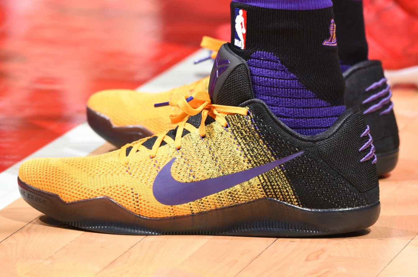 Nike Kobe 11 Black/Yellow Purple PE