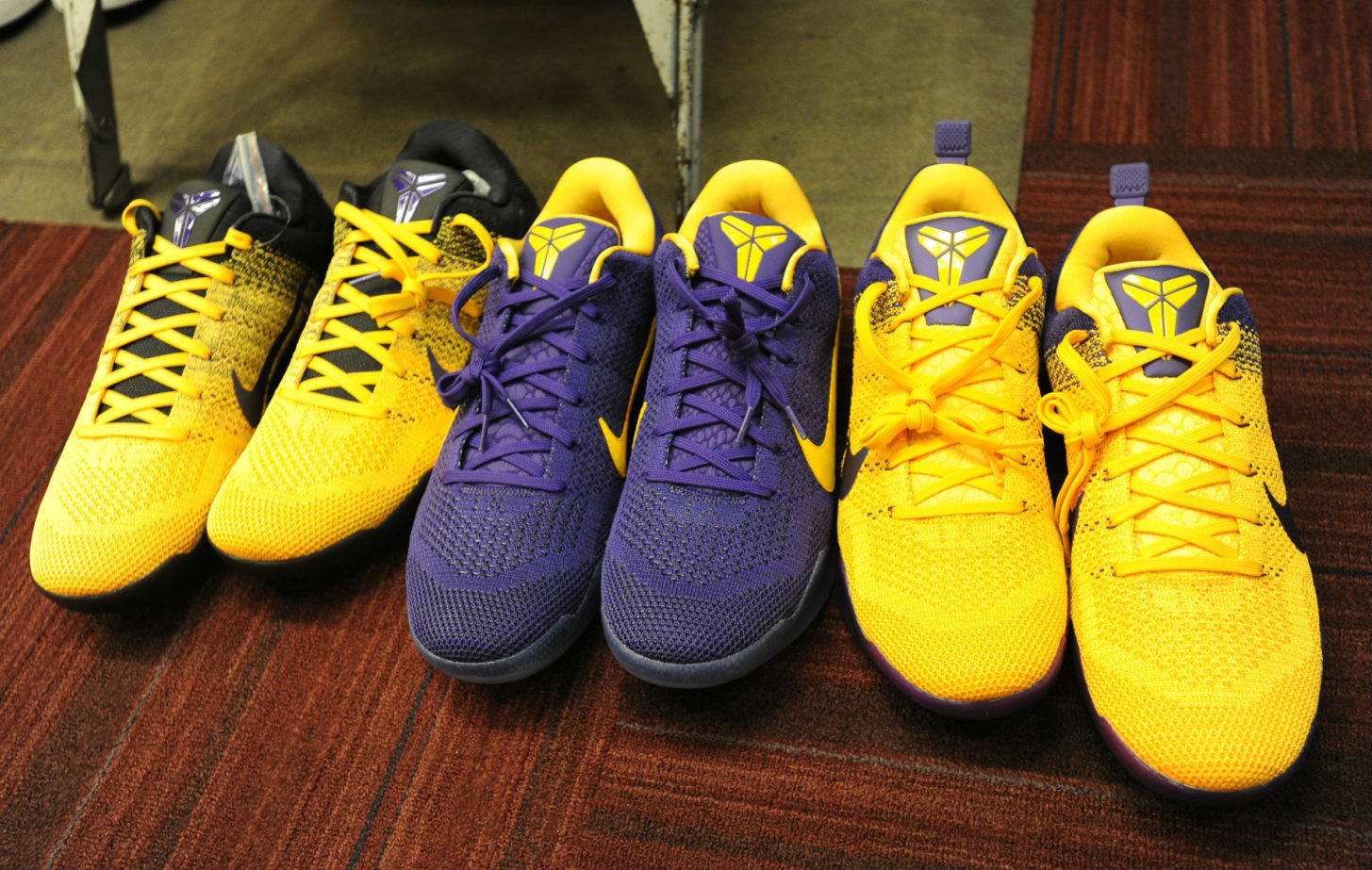 All yellow hot sale kobes