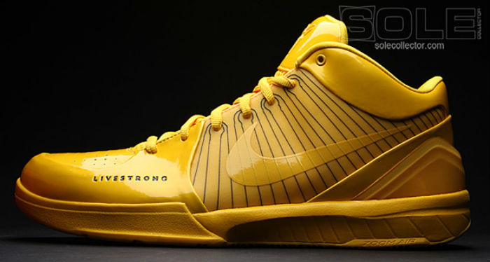 Nike Kobe 4 &quot;Livestrong&quot; Sample (2009)