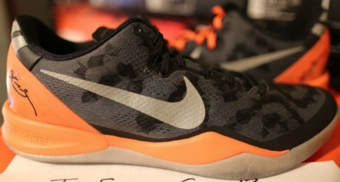 Nike Kobe 8 Grey/Orange Sample (2013)