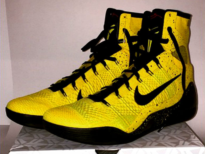 Nike Kobe 9 Elite Yellow/Black Sample (2014)