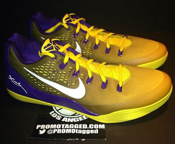 Nike Kobe 9 EM &quot;Lakers&quot; Sample (2014)