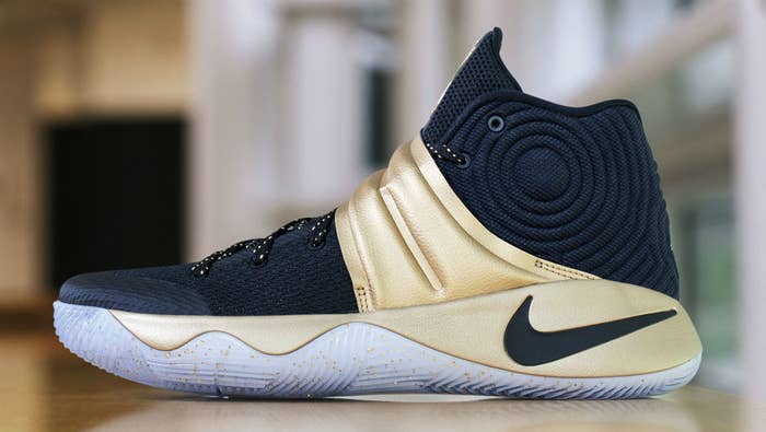 Nike Kyrie 2 Navy/Gold Finals PE (1)