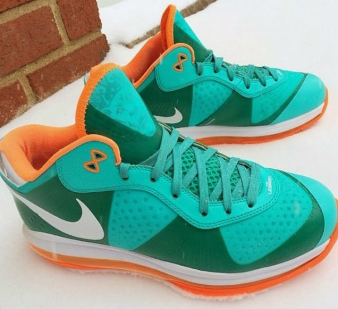 Nike LeBron 8 V/2 Low &quot;Dolphins&quot; Sample (2011)