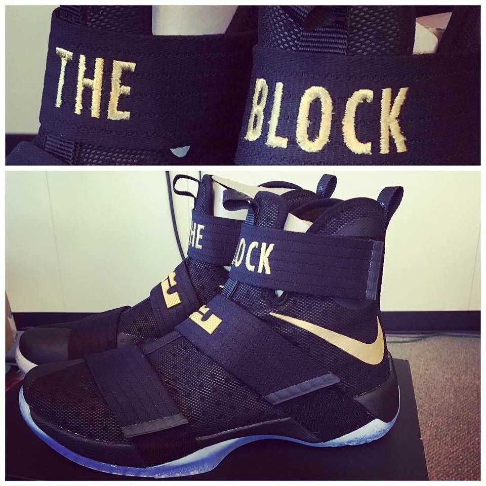 Nike LeBron Soldier 10 Championship iD — The Block