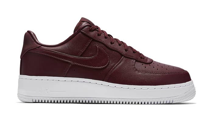 NikeLab Air Force 1 Low &quot;Night Maroon&quot; Sole Collector Release Date Roundup